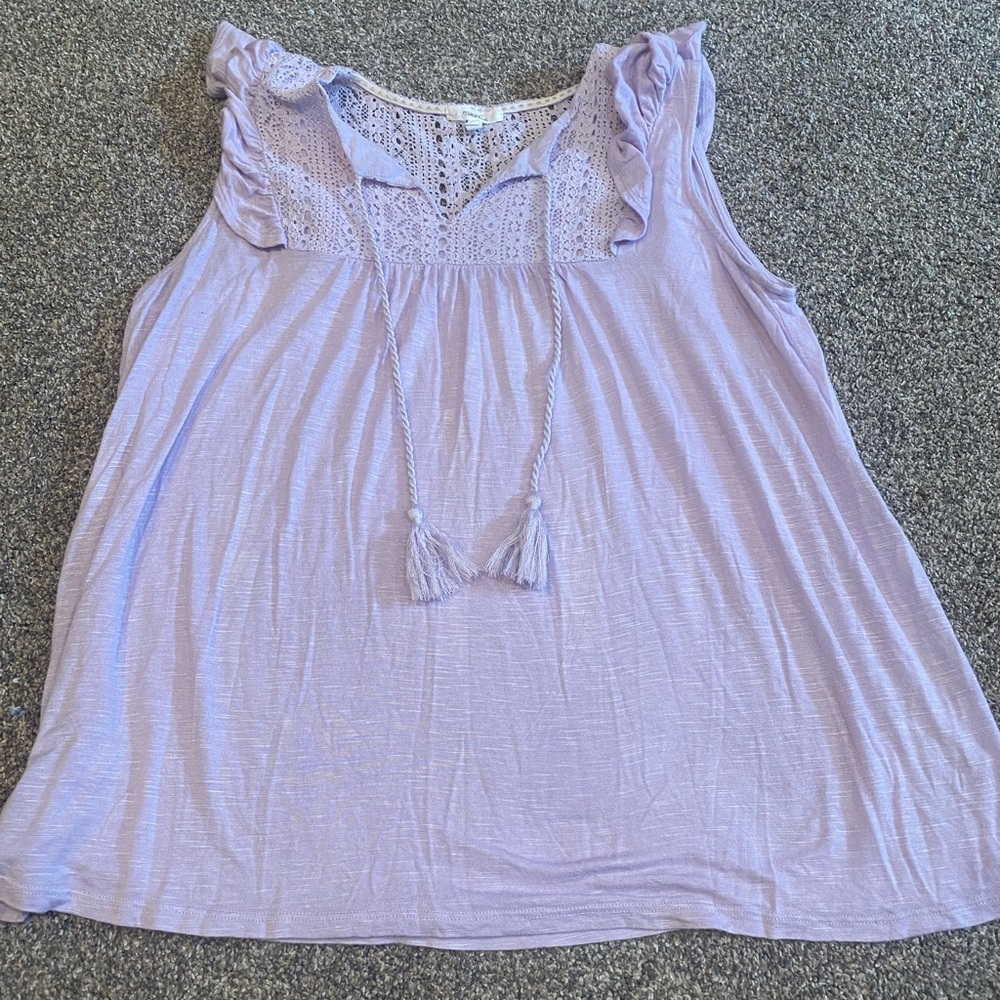 Pink Lace Top